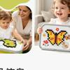 Concentration Training Mushroom Nail Puzzle Toy Color Perception Peg Puzzle Toy 3D Puzzle Toy  Baby
