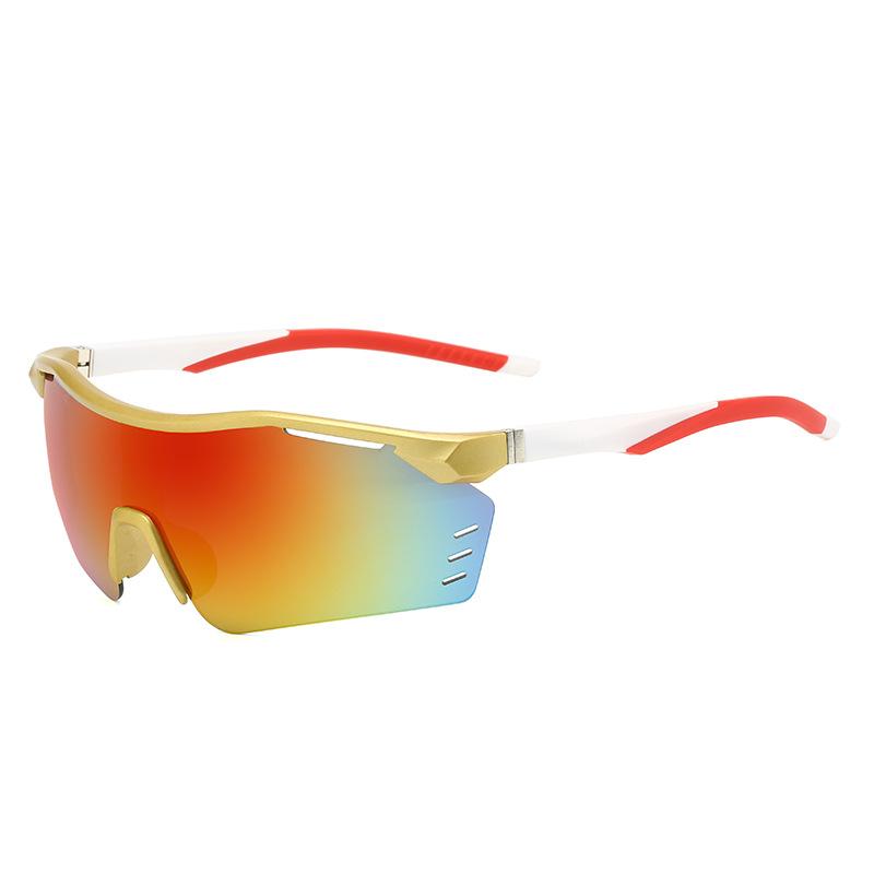 

Cool Windproof Sports Glasses Outdoor Riding Rock Climbing Personality Uv Resistant Travel Beach Decorative Shades Glasses