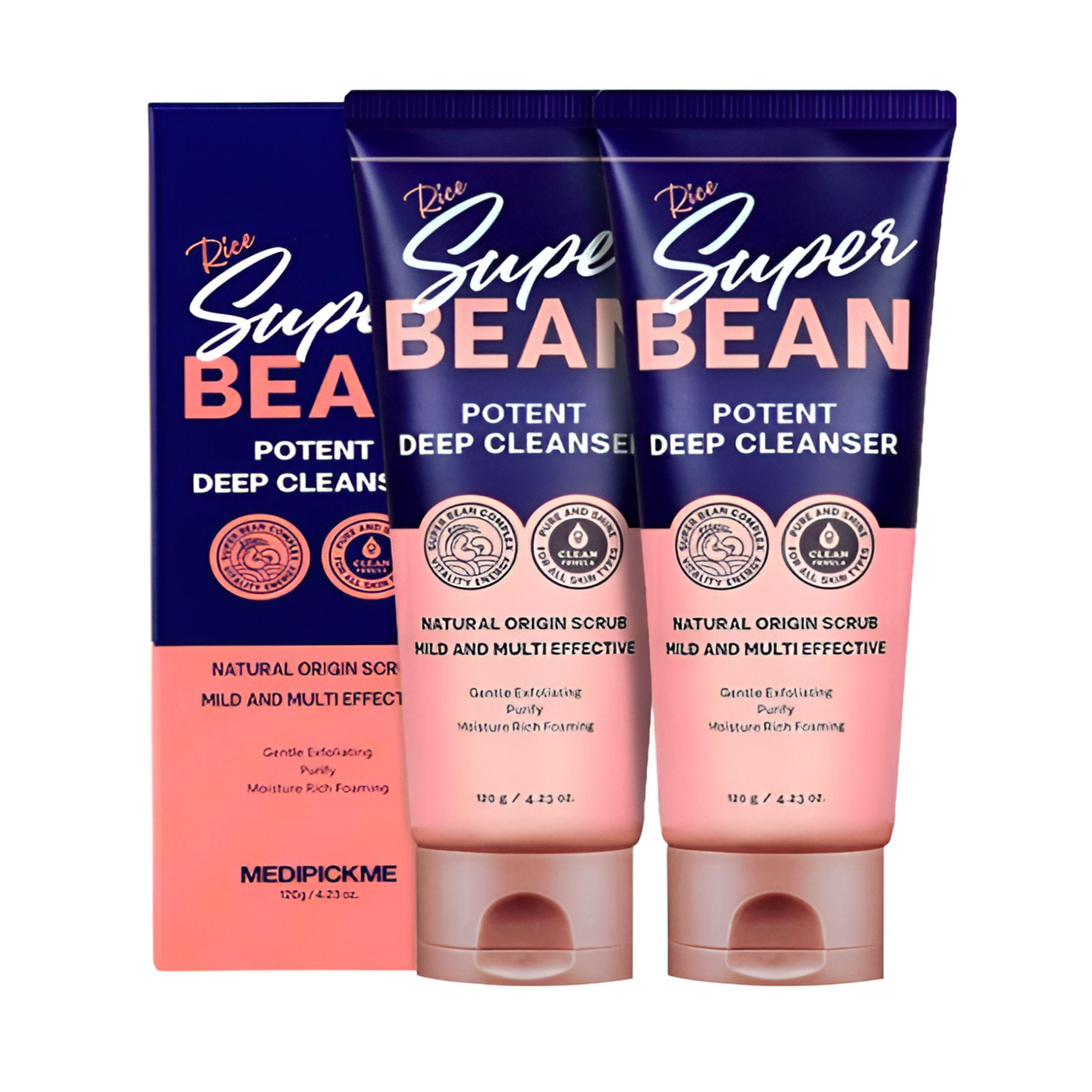 MEDI-PICKME Rice Super Bean Poten Deep Cleanser (120g x 2)