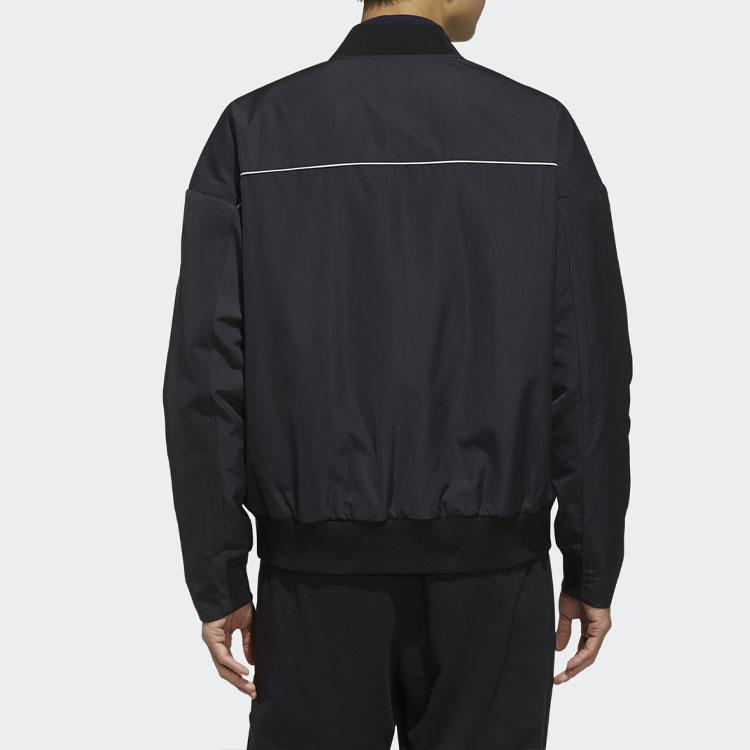 adidas Jacket With Fleece Lining Men Outerwear Black FJ0180