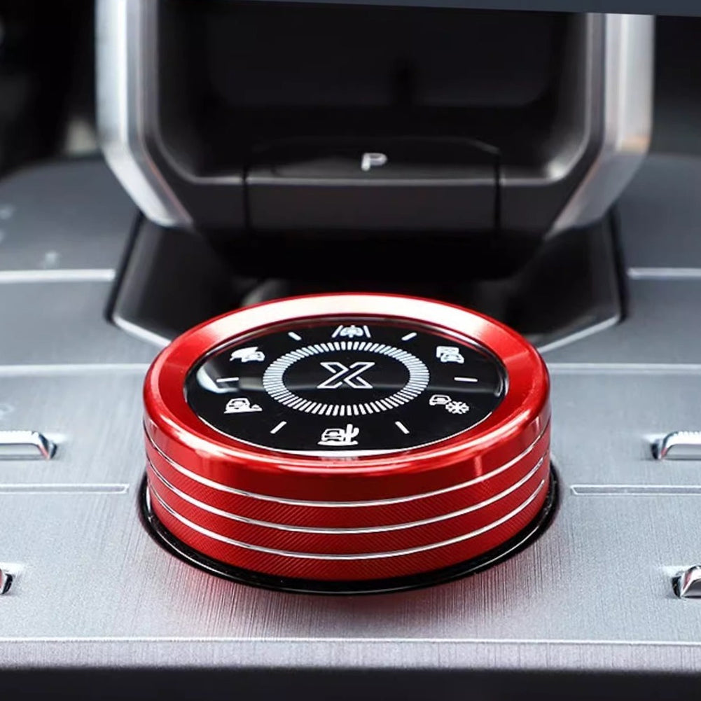 Modified Central Control Knob for Chery Jetour Traveler Shanhai T2 Decoration Circle Gear Shift Interior Driving Knob Alloy Car