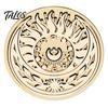 Fantasy Theme Handbook Collage Vintage European Magic Themed Wax Seal Stamp Head, Solid Brass Exquisite Artistic Craft Engraved Sealing Head