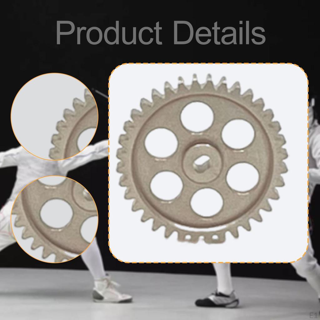Reduction Gear Aluminum 1.8G 19mm Diameter M0.5 34T Upgrade for 1/24 244016 Replace Parts Easily