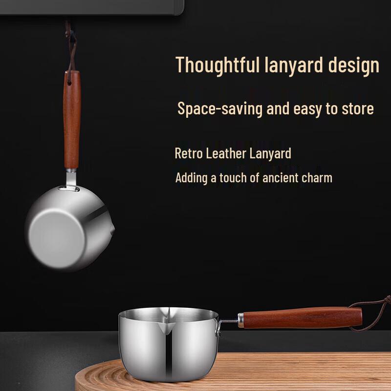 Beilunsi 9cm 304 Stainless Steel Mini Oil Pouring Pot