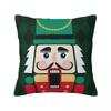 The Nutcracker Doll Merry Christmas Pillowcase Soft Polyester Cushion Cover Decor Pillow Case Cover Bed Drop Shipping 40*40Cm