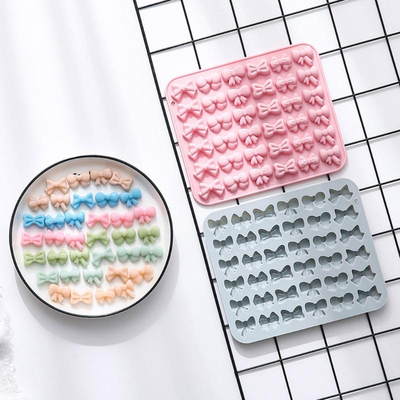 Elegant Bowknot Silicone Molds for Individualized Dessert and Crafts High Quality Materials for Stable Use