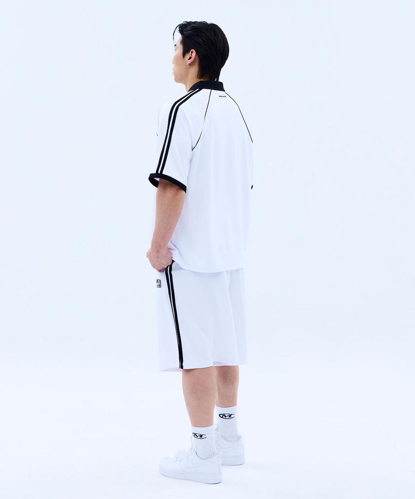Mihag 94 Football Jersey Half Shorts (White)