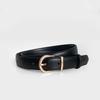 Ladies belt decoration simple and versatile jeans fashion high-grade belt Brown  new Korean version of the belt