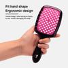 1PC Air Cushion Comb Tangled Hair Comb Hair Brush Massage Anti-static Hollow Out Wet Curly Hair Brushes Barber Styling Tool