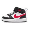 Nike Court Borough Mid 2 TD White/White/Black/University Red Baby Sneakers DO5894-161