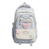 Schoolbag1011 new student schoolbag high value cartoon polka dot backpack multi-function large capacity backpack spot wholesale