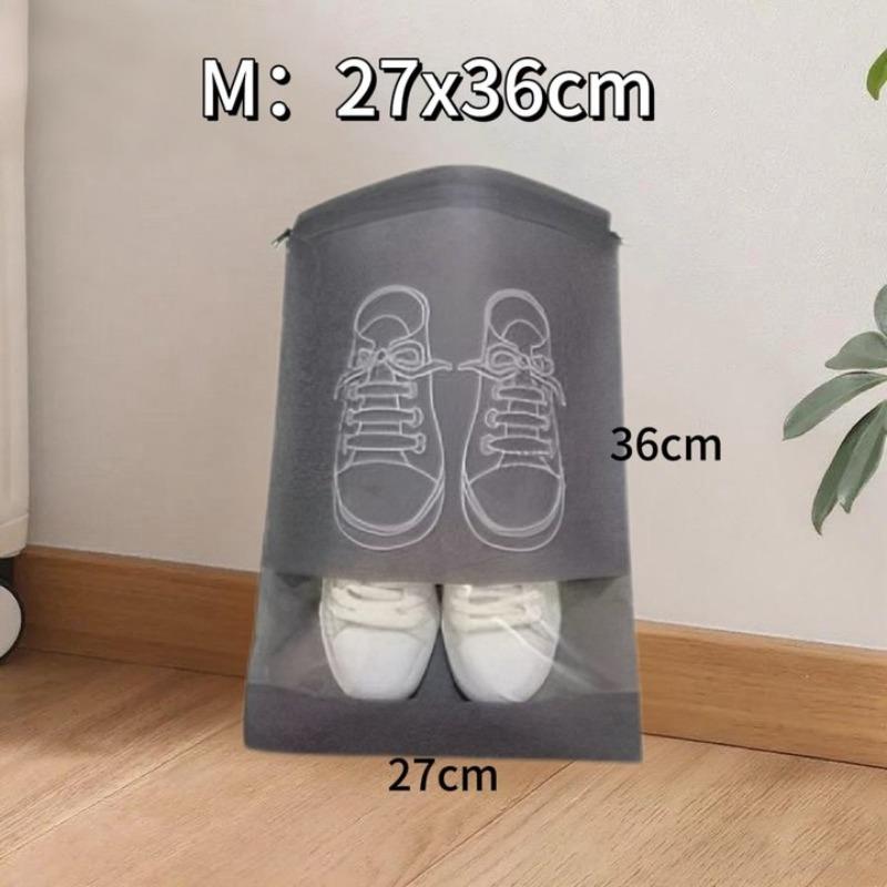 

Non-woven Shoes Bags Waterproof Dustproof Travel Bag Portable Tote Drawstring Bag for Shoes Storage Shoes Organizer New 1pcs