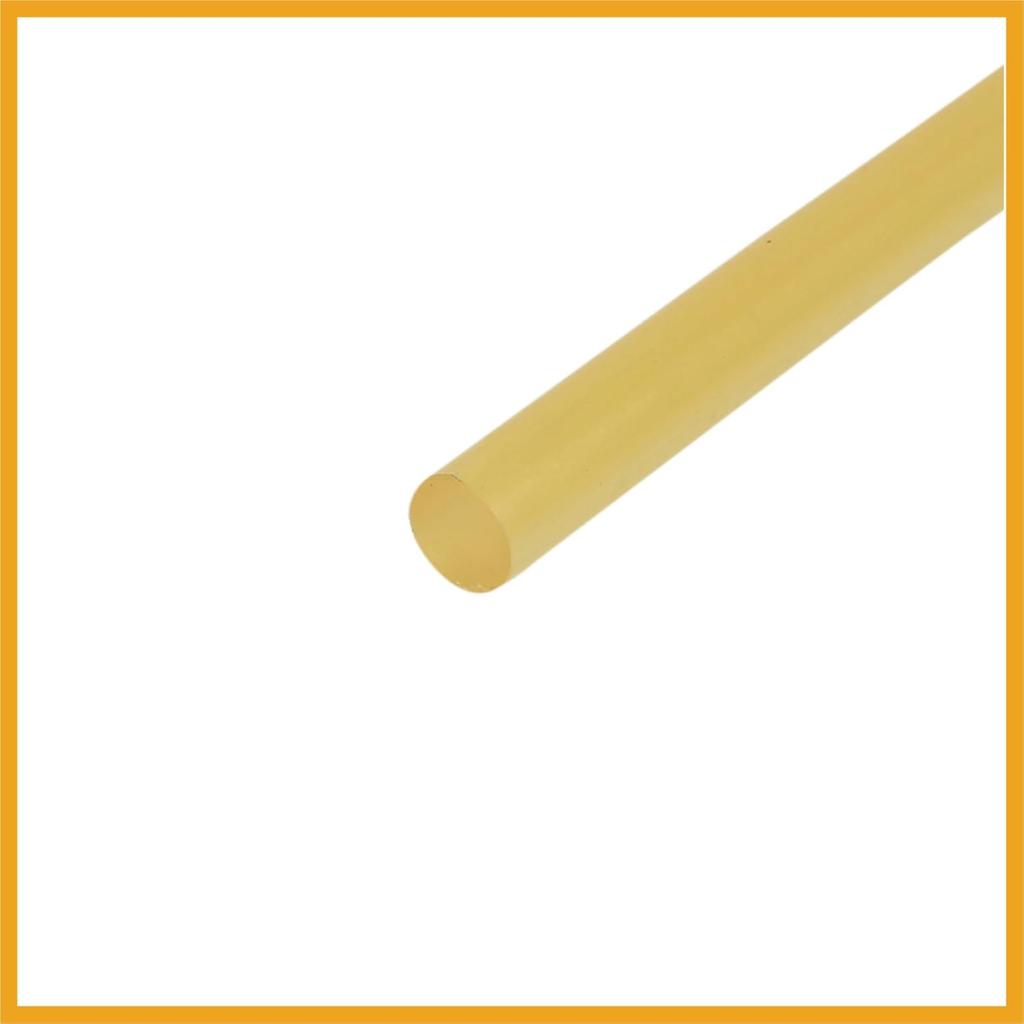 12 Pcs 7mm x 200mm Hot Glue Sticks Auto Body Paintless Dent Removal Repair Yellow for Car Replacement