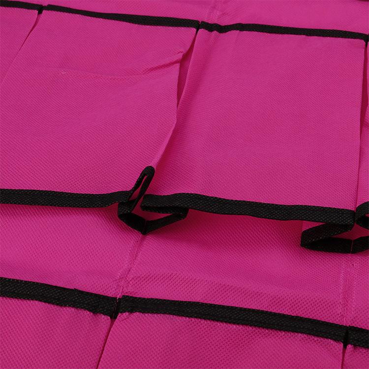 Home Daily Shoes Behind the Door Storage Bag Sundries Wall Hanging Bag Wardrobe Fabric Multi-layer Hanging Storage Bag