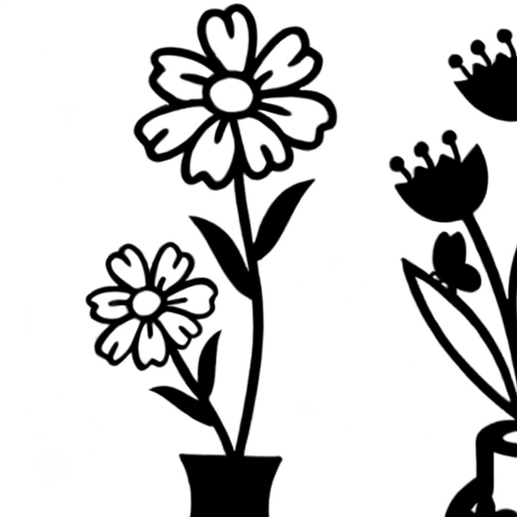 3 Pieces Iron Aesthetic Statue Cute Flower Vase Table Decor for Bedroom Living Room Kitchen Farmhouse Apartment Office Vase Set