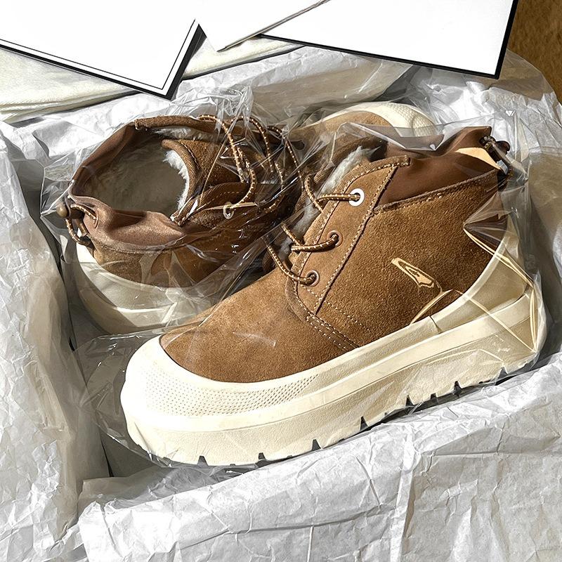 

Snow Boots with Fleece Warm Cotton Shoes 44