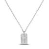 New Sterling copper Moon Protective Hand Pendant Chain Necklace 925 copper Charm Necklace for Women Fine Zircon Gift
