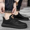 Chaussures en cuir tendance pour hommes 2025: Style Britannique Polyvalent Automnal Décontracté & Formel.