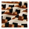 Francfranc EMB Geometric Cushion Cover 45cm x 45cm Beige (A-026) Interior Makeover Moving Gift Present