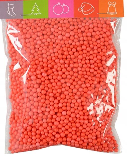 Red Decoration Balls, 10G, 1 Pack
