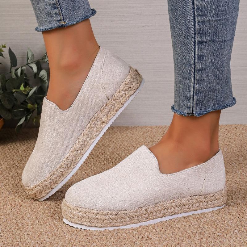 

Модная женская обувь 2025 Высокое качество Слипоны Женские вулканизированные туфли Новые с круглым носком Повседневные Большого размера Легкие Удобные На плоской подошве Низкий каблук 35