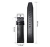 Genuine Leather Watch Strap for Fiyada Mach J-20 GA881007, Men's Cowhide, 22mm/20mm
