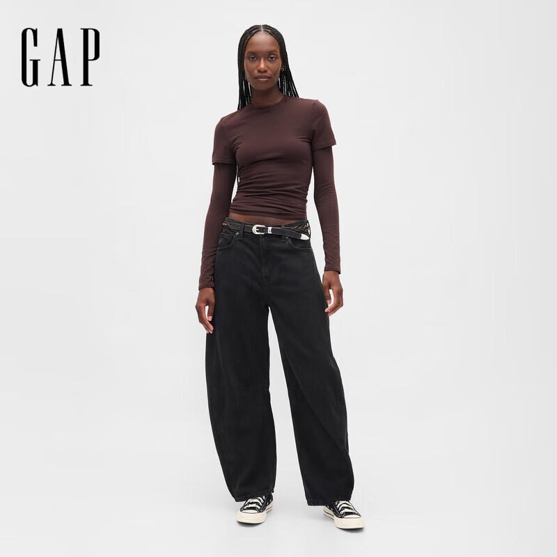 

Gap Women s Loose Fit Cotton Lyocell Bootcut Jeans 815617 US 26