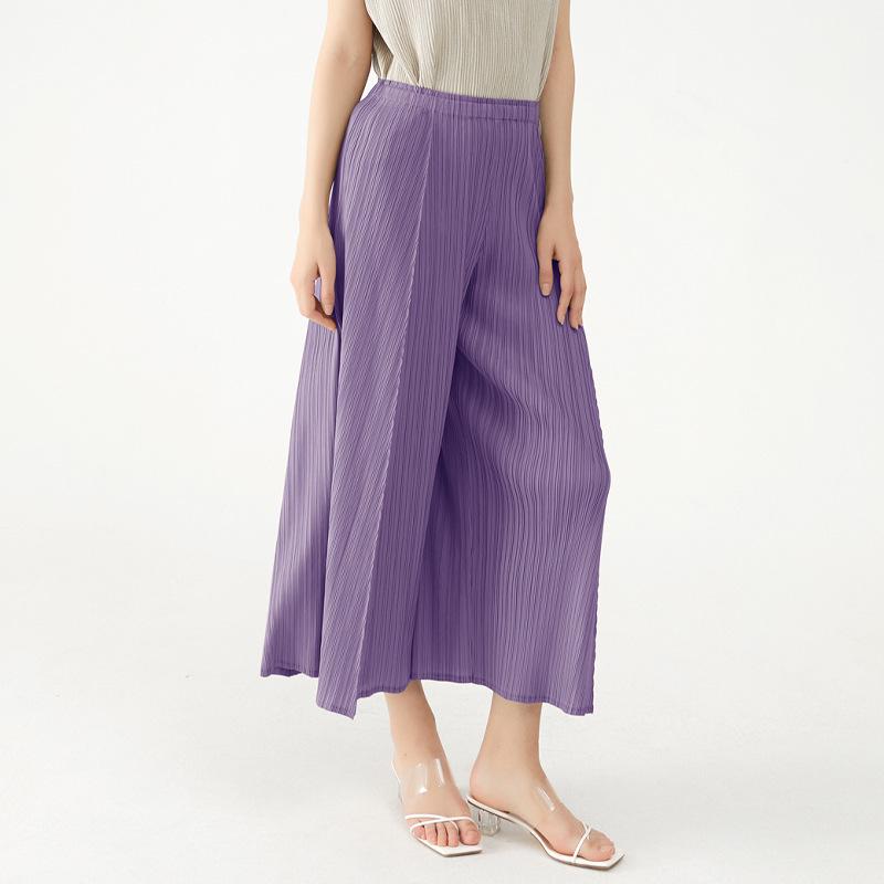 Tianpei 2025 Spring/Summer Women's High-Quality Comfortable Loose High-Waist Wide-Leg Pants
