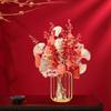 Flower Basket Ornament Year Table Centerpiece for Thanksgiving Scene Home Living Room Decor ,