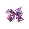 Rainbow Sequin Bow Hair Clip for Kids - Fabric Accessory