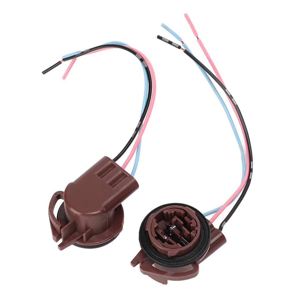 2pcs 3157 Lamp Holder Heavy Duty 3057 LED Socket for 3155 3357 3457 3757 4057 4114 4157 3156 3056 3456 4156 Bulbs