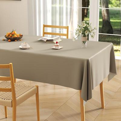Premium Solid Color Waterproof Tablecloth