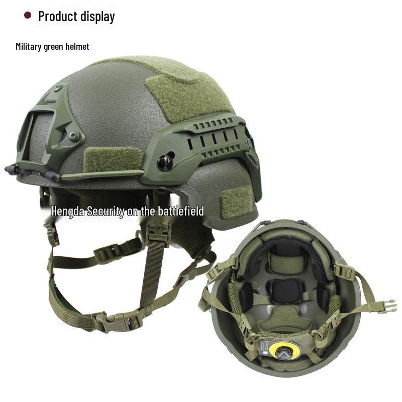 New MICH2000 Action Fiberglass Riot Helmet for Special Forces Training, 1.5KG