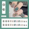 French Bow Press-On Student Nails: Handmade Short, Gentle Daily Wear
