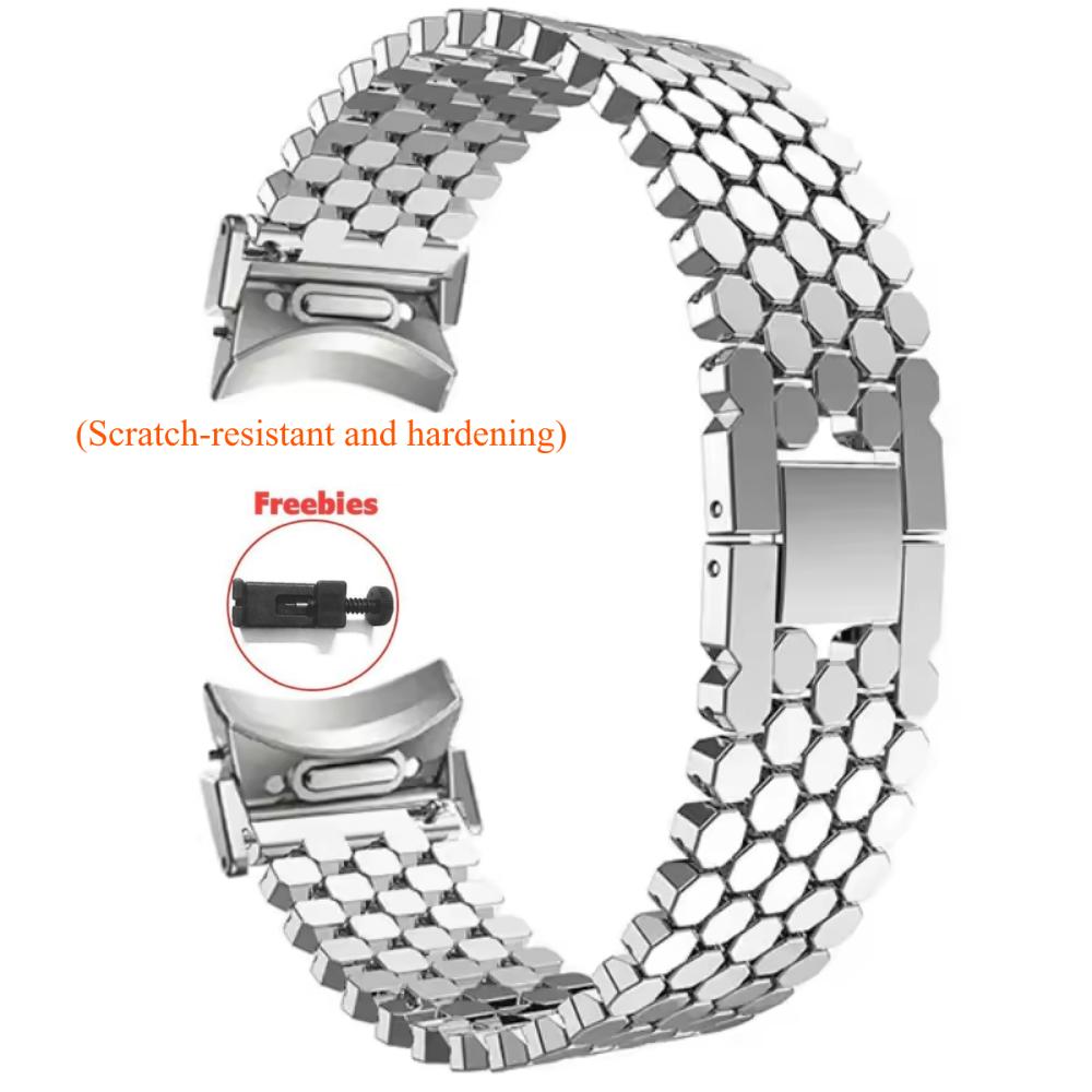 Stainless Steel Strap For Samsung Galaxy Watch 8 Classic 46mm 40mm 44mm Metal Watchband Bracelet Correa For Galaxy Ultra 2025 Watch 7/6/5/4 Band