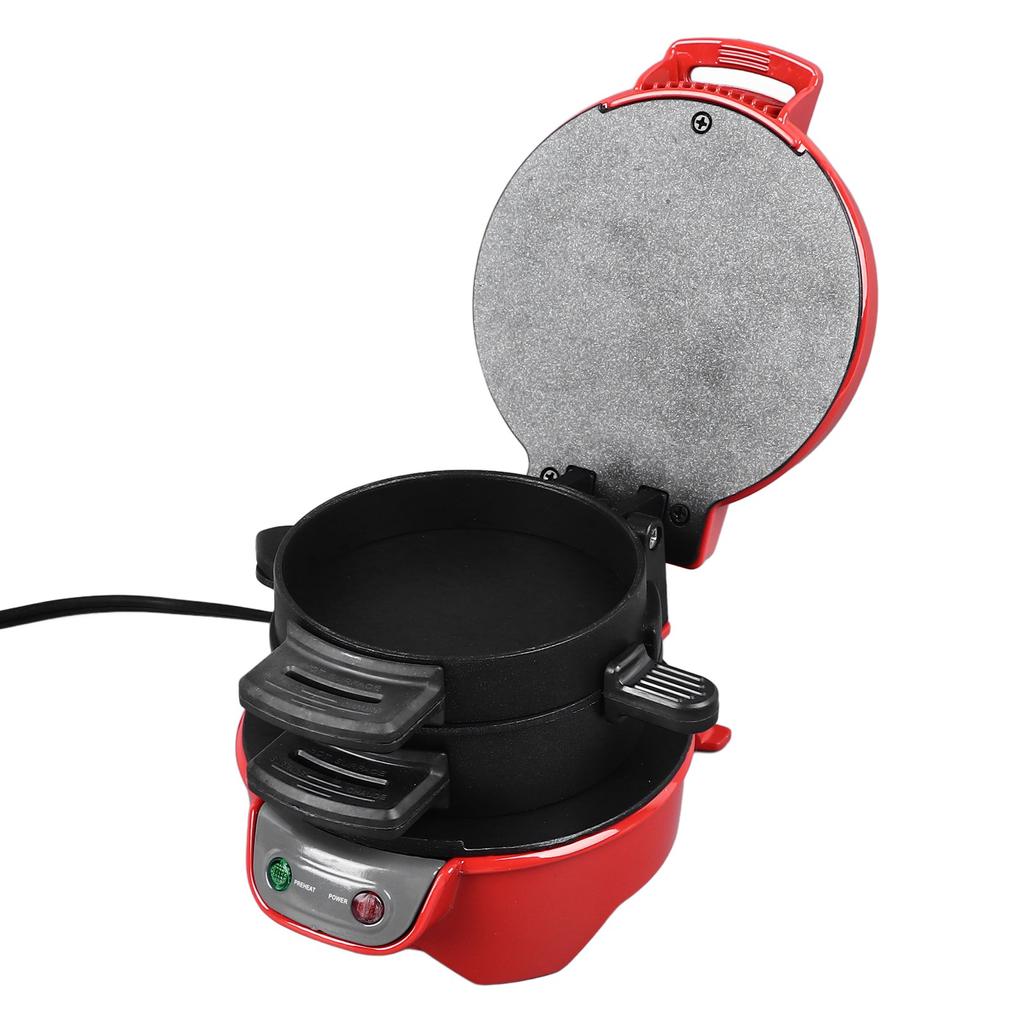 600W Breakfast Sandwich Maker with Egg Cooker Tool Aluminum Easy To Clean Non Stick Breakfast Maker