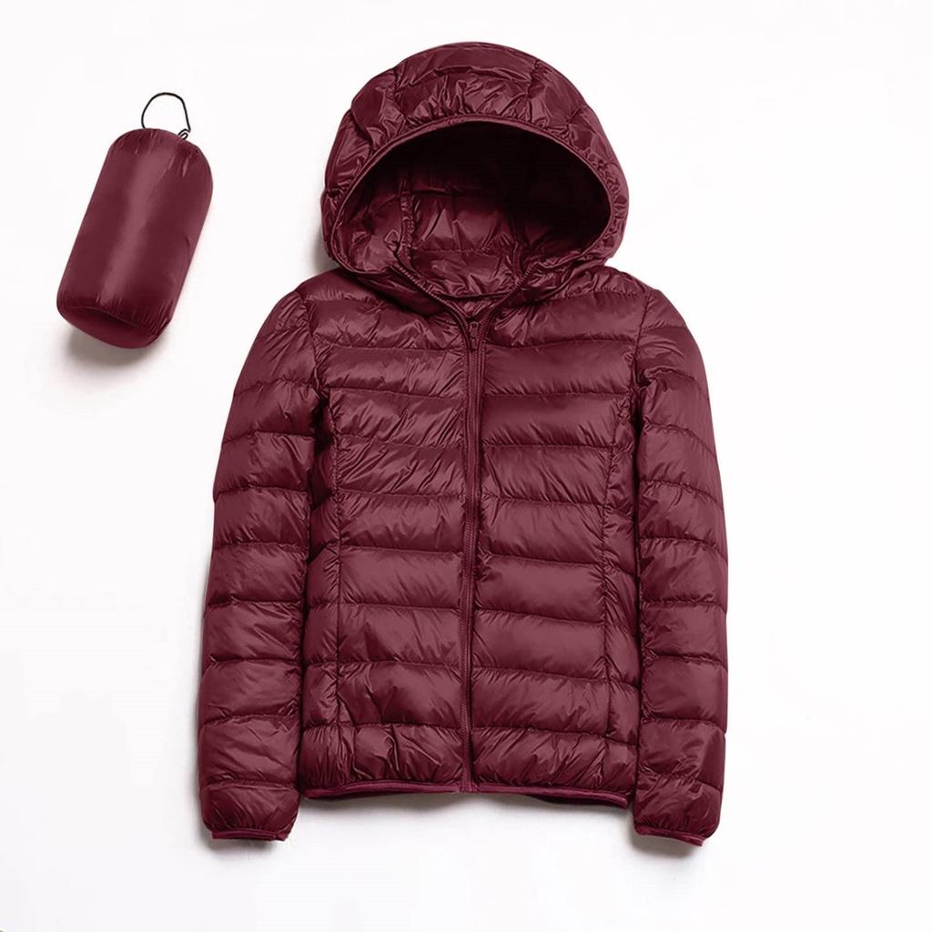Cappotto invernale caldo da donna, spesso, caldo, sottile, con carenza di soldi