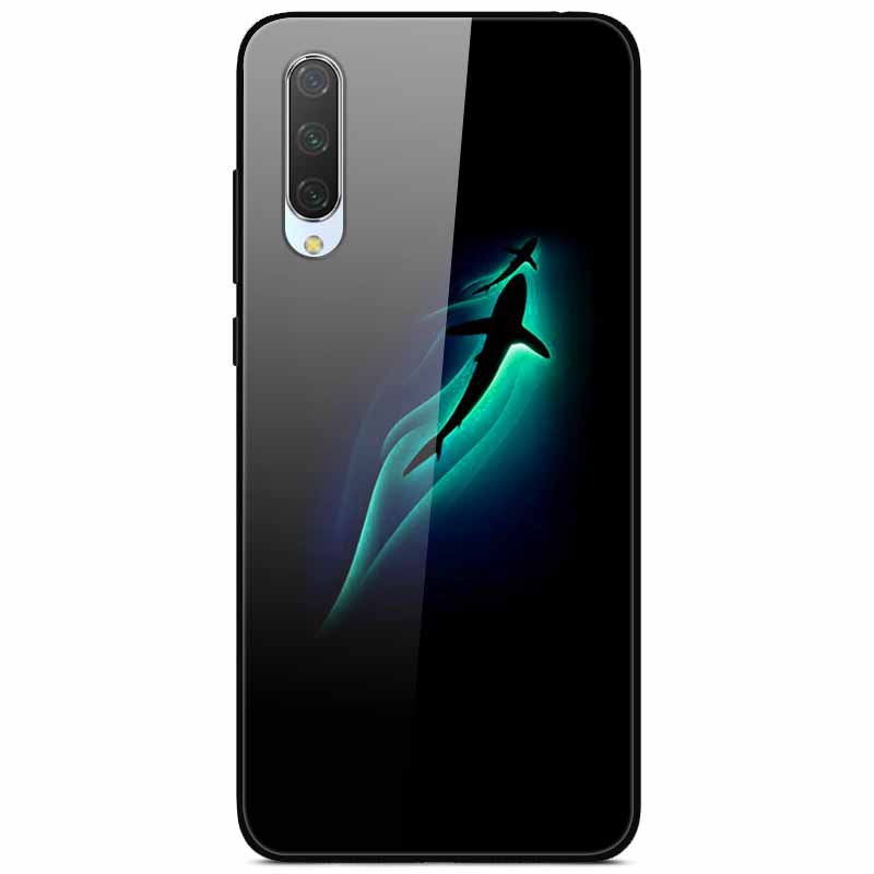 Pro pouzdra Xiaomi Mi A3 9SE 9Lite Módní tvrzené sklo Pevná zadní kryty pro pouzdra na telefon Xiaomi Mi 9 SE Bumper Fundas Coque MiA3