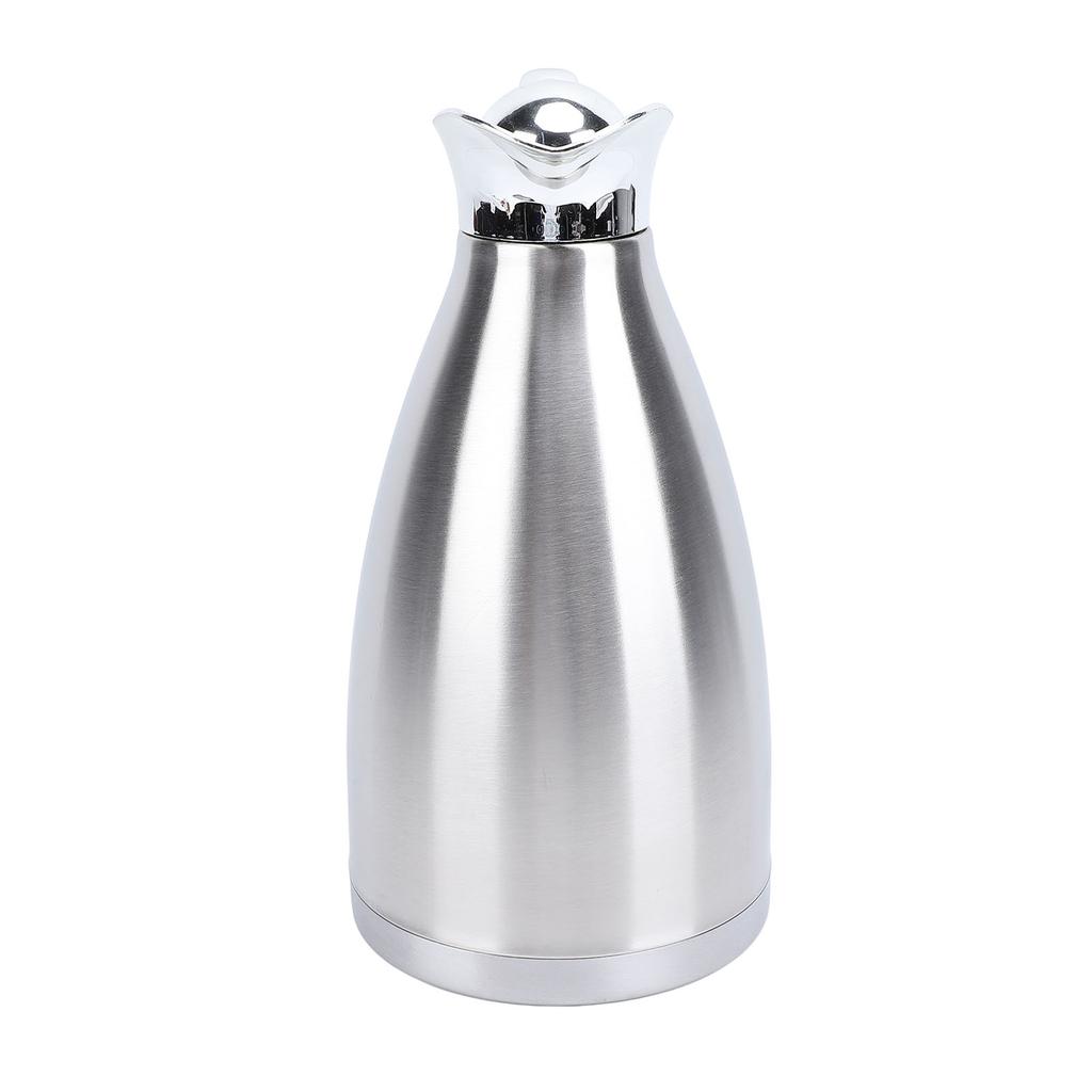 Stainless Steel Thermal Coffee Pot Multipurpose European Style Double Wall Large Capacity Insulated