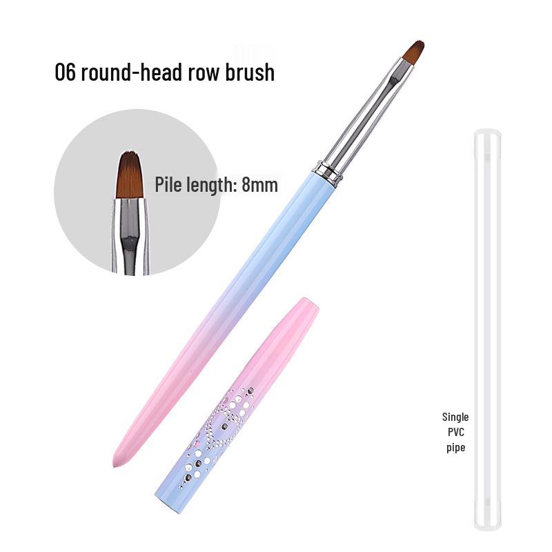 Nail Art Pen Set: 15-Piece Liner Gel Polish & Carving Blooming Brushes