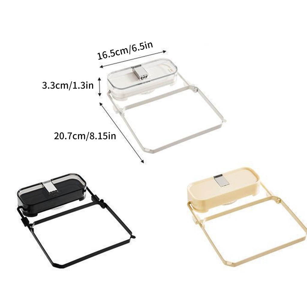 Küchenspülbecken Sieb Faltbarer Essensfangkorb Saugfuß Spülbeckenablaufsieb Ständer mit 100 Stück Filternetzbeuteln