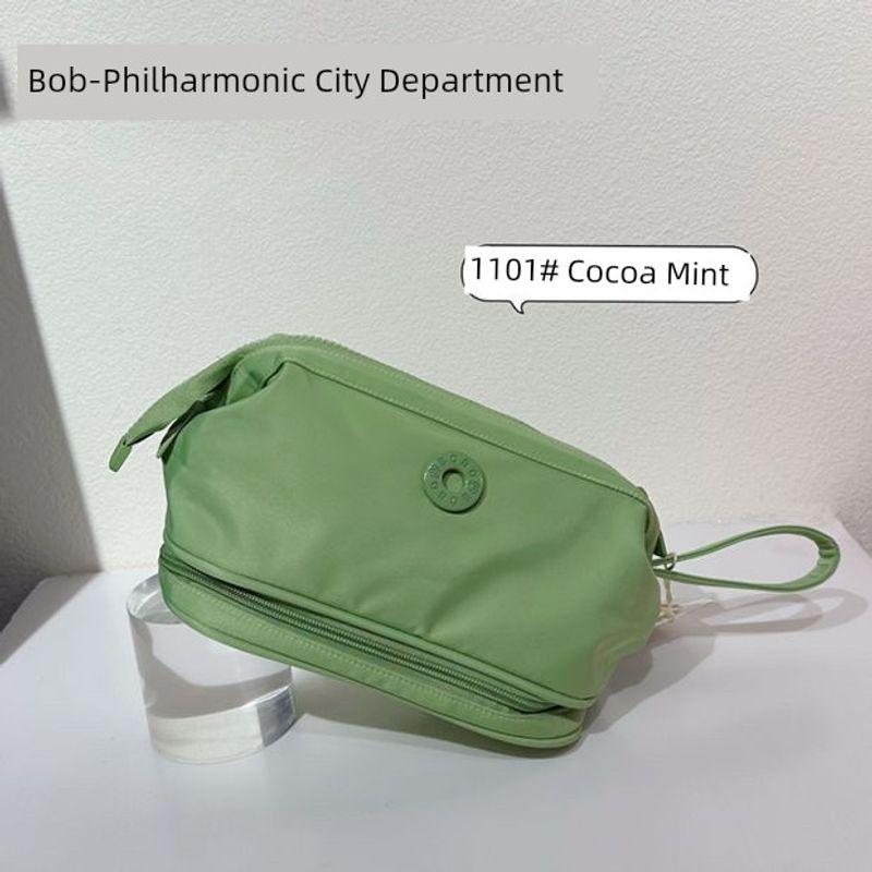 

Сумка Bobo 1101 Aile Новое поступление Популярная водонепроницаемая косметичка Косметичка Слой Женская нейлоновая маленькая сумка Cocoa Mint