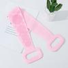 Blue Bath Brushes Bathroom Supplies Silicone Brush Double-Sided Bath Towel Body Scrub Scrubbers