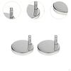 2 Pieces Toilet Seat Hinge Fixings Household Universal Potty Fixing Bolts Repair