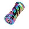 Fishing Reel Handle Knob Fit for S A D Reels Anti Slip Spiral Pattern Fishing Knob Modified Accessory Alloy Colorful