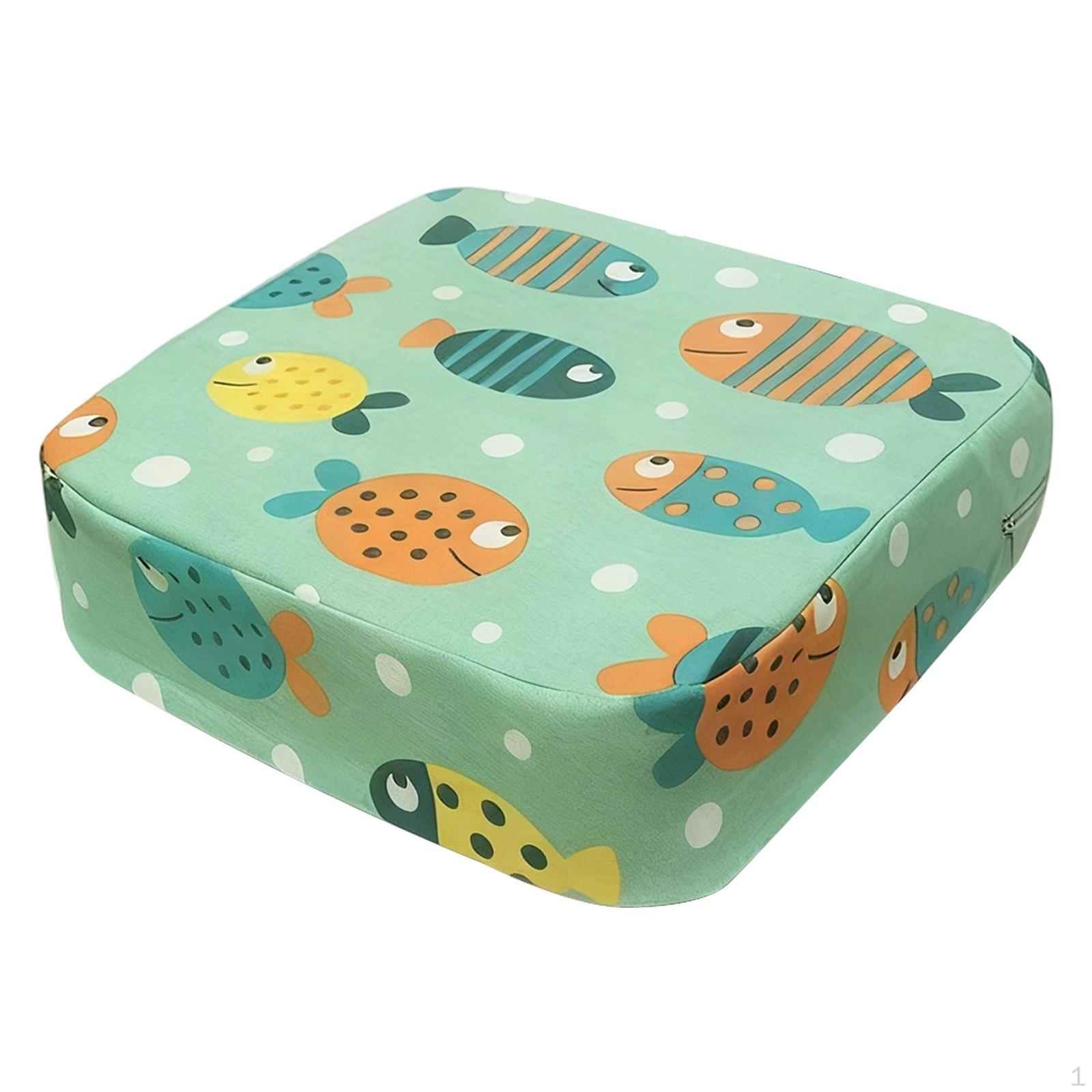 

Подушка на стул Зеленая Толстая Моющаяся Портативная Квадратная Удобная для Обеденного стола Накладка