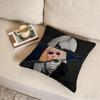 A-Avril Lavigne Cushion Cover Fabric Soft Furnishing,Pillowcase, Cushion Cover, Sofa Pillow, Home Decoration