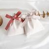 10Pcs 7x9cm 10x12cm 12x15cm 15x20cm Beige Velvet Bag Jewelry Suede Gift Packaging Wedding Favors Candy Earrings Bracelet Pouch