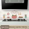 High-Temperature Resistant, Fireproof, Waterproof Kitchen Wall Sticker - Oil & Stain Proof for Stove, Range Hood, and Tile