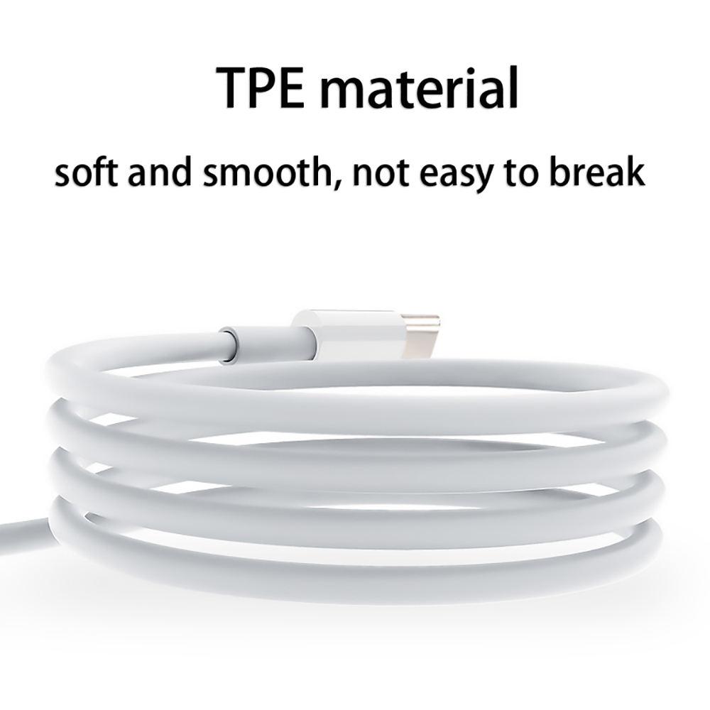 60W PD Type c to c Cable Charging for iPhone for Ios Cable Usb c to c Fast Charging Data Cable